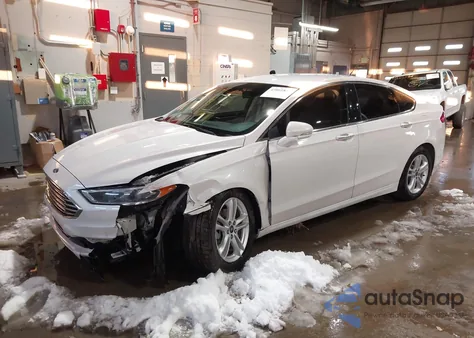 2018 Ford Fusion Se z USA, uszkodzony, nr VIN 3FA6P0HD0JR127058